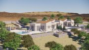 Erfi Kreta, Erfi - Projekt: Bungalow mit Swimmingpool und Meerblick im Olivenhain Haus kaufen